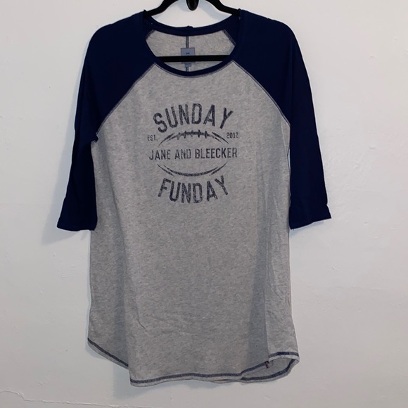 Sunday Funday Football Sleep Shirt by Jane & Bleecker - Picture 1 of 4